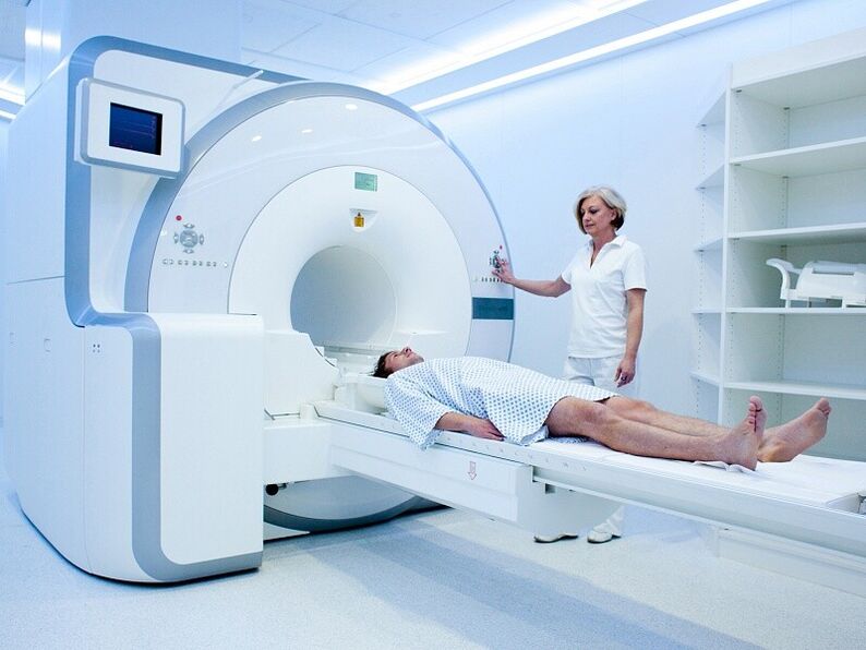 MRI диагностика на изпускане по време на възбуда